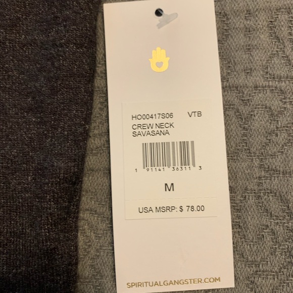 Spiritual Gangster crewneck Savasana - Picture 8 of 9